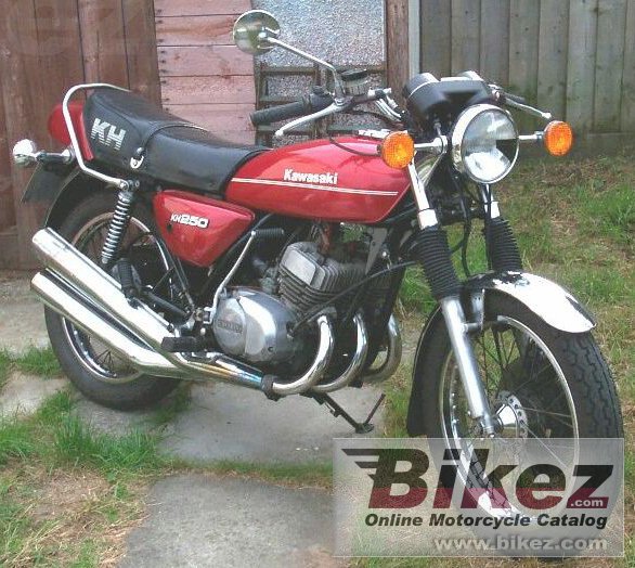 Big nymous user. kh 250 picture and wallpaper from Bikez.com